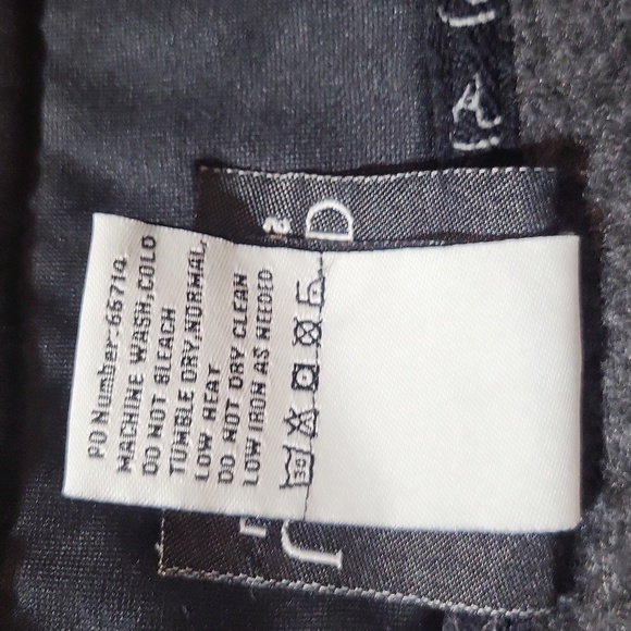 DUCKS UNLIMITED Black Gray Li Zip Fleece Jacket with Pockets -L - Picture 9 of 11